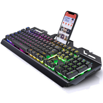 RGB Waterproof Wired Gaming Keyboard And Mouse